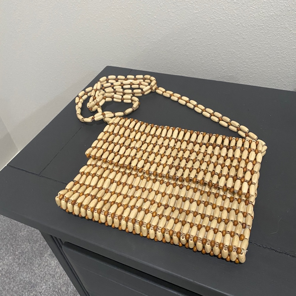 Beaded Crossbody Bag